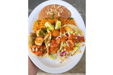 Seaside Taco Plate