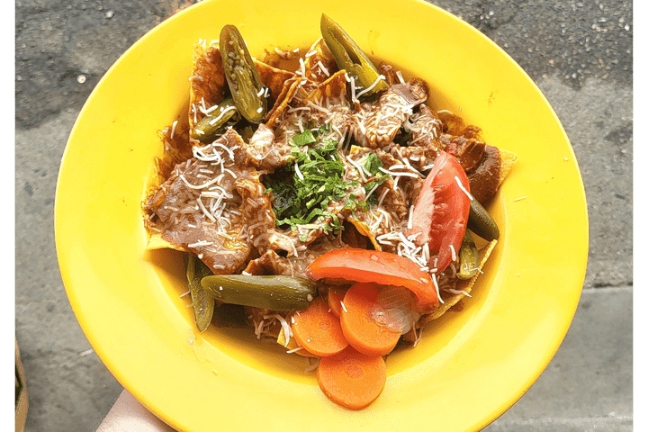 Chicken Mole Nachos