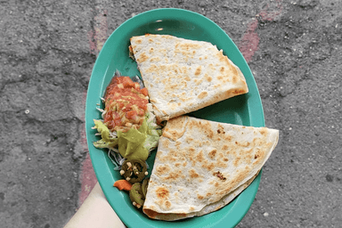 Super Vegan Quesadilla  (W/ meat)