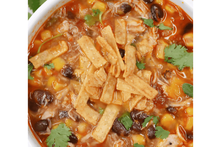 Santa Fe Chicken Soup 
